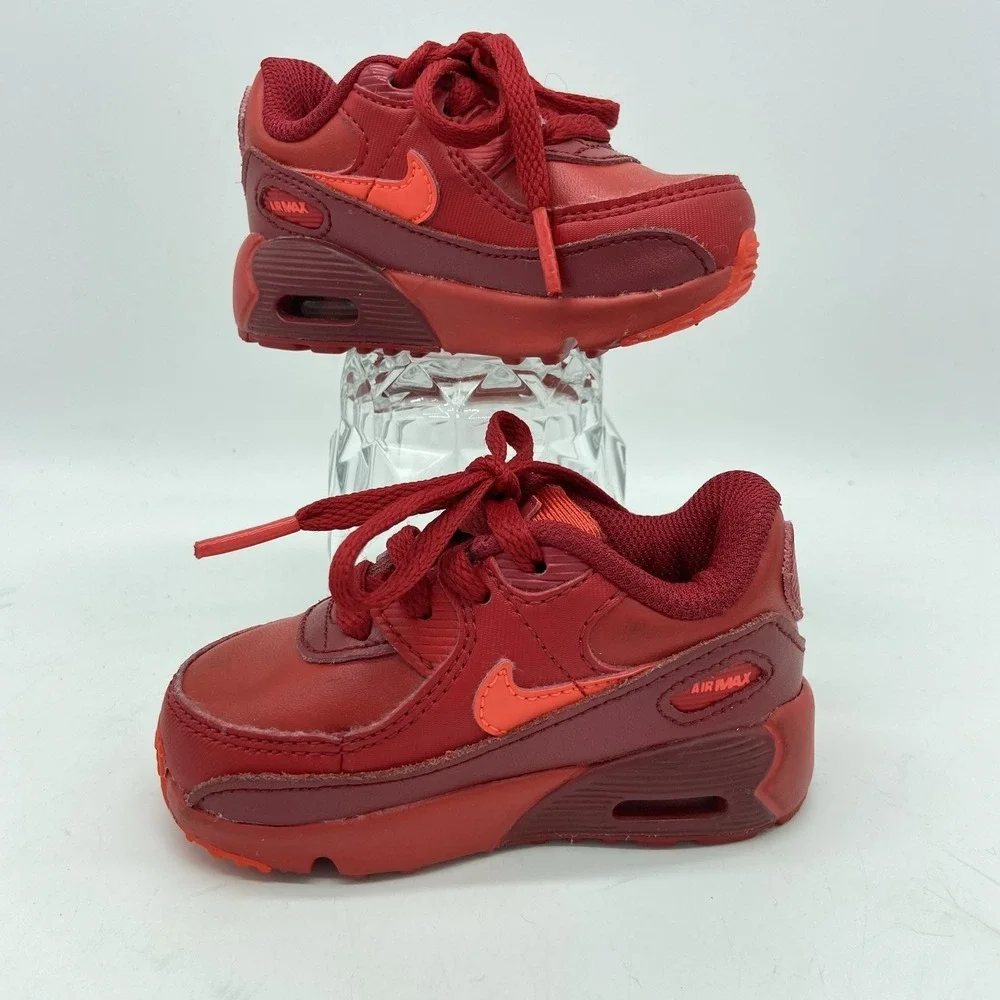 Nike Size 4C Kids Toddler Shoes Athletic Sneakers Running Triple Red Air Max Chi